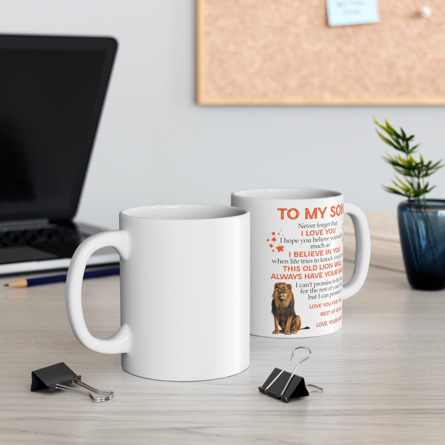 To My Son | Ceramic Mug, (11oz, 15oz)