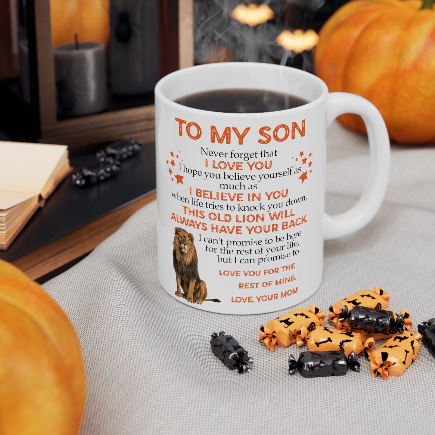 To My Son | Ceramic Mug, (11oz, 15oz)