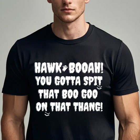 Halloween Hawk Booah T-Shirt!