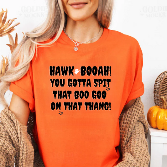 Halloween Hawk Booah T-Shirt!