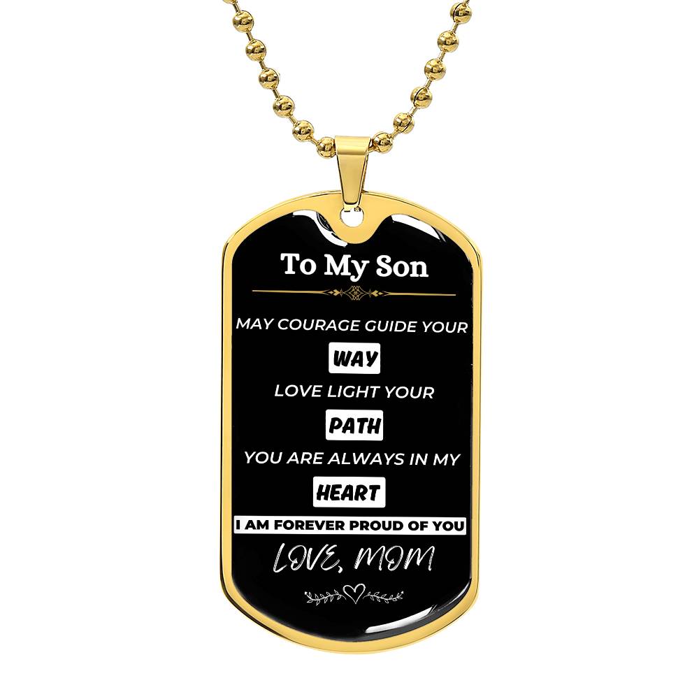 To My Son | Always in my HEART, Love Mom